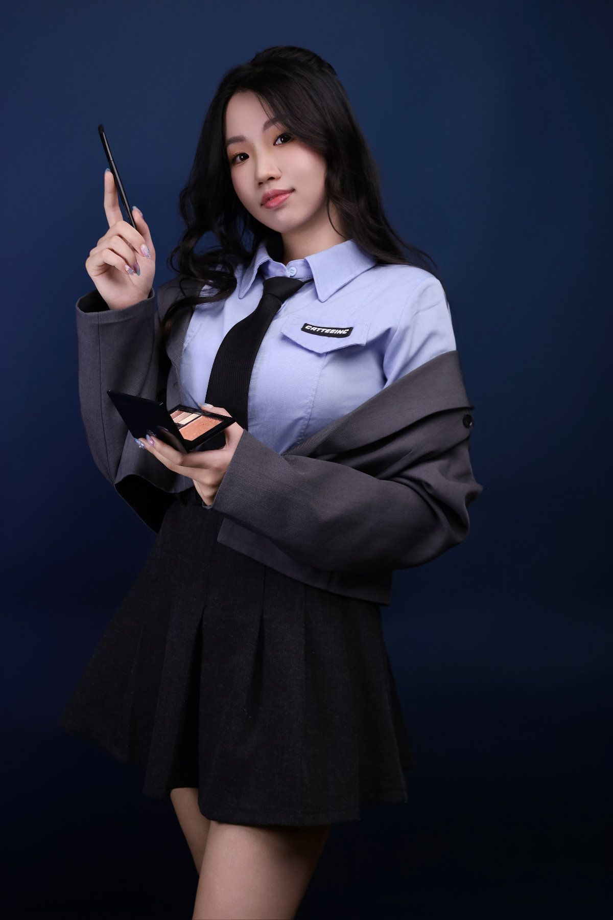 台中東區證件照 莎朗嘿yo 韓系精緻修圖成品