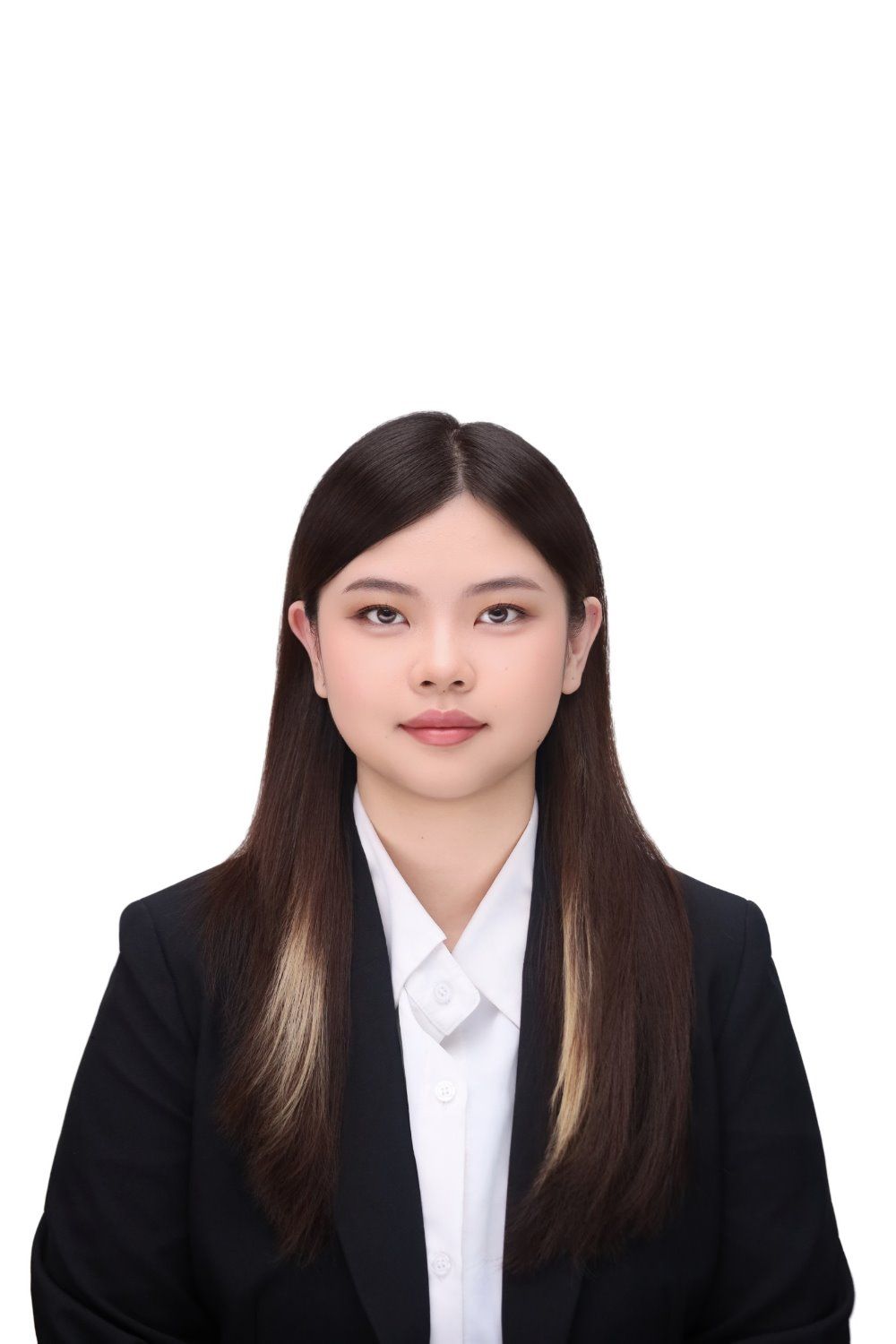 台中韓式證件照 數位上妝精修成品 莎朗嘿yo