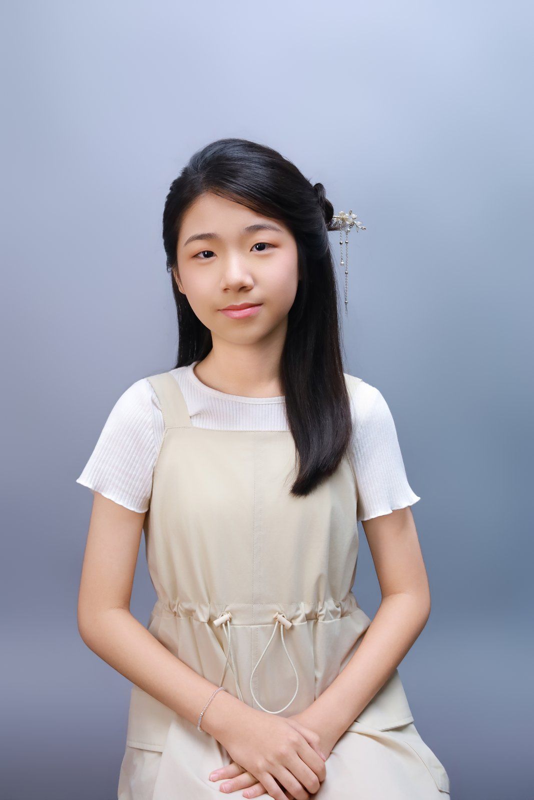 台中才藝招生形象照 白衣少女個人品牌寫真 莎朗嘿yo